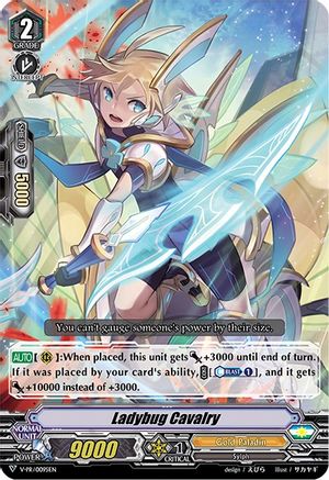 Image of Ladybug Cavalry (Parallel Foil) (V-PR/0095EN) [V Promo Cards]