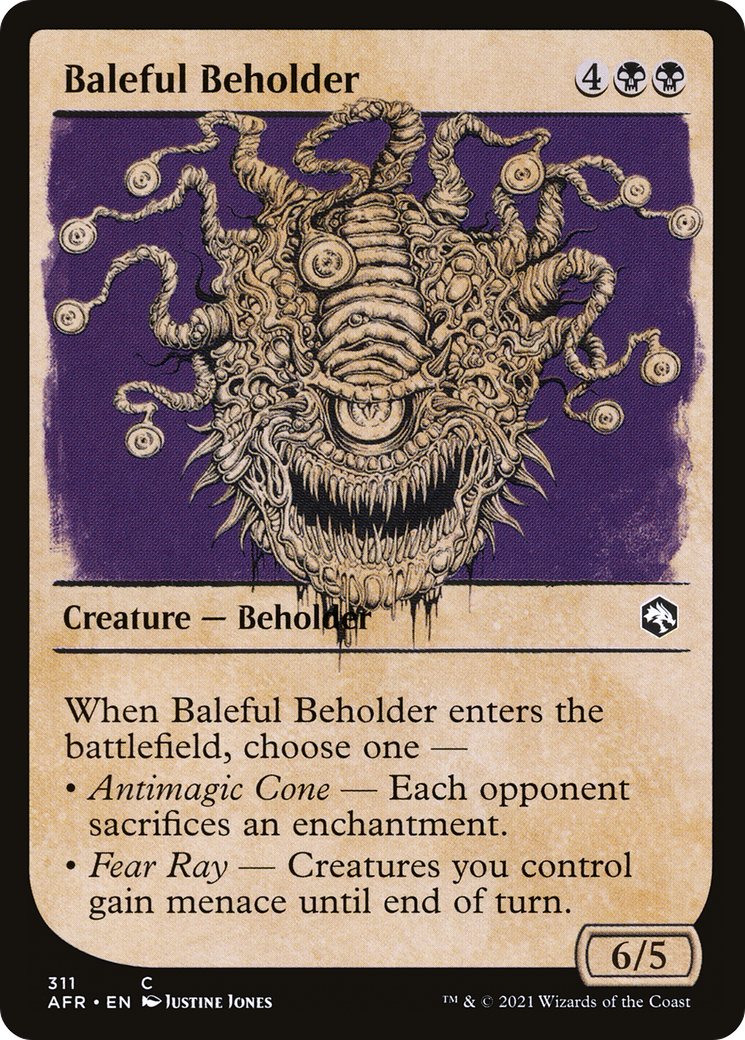 Image of Baleful Beholder (Showcase) [Dungeons & Dragons: Adventures in the Forgotten Realms]
