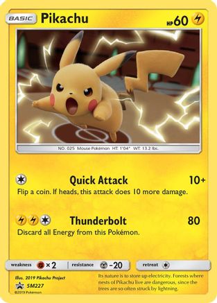 Image of Pikachu (SM227) [Sun & Moon: Black Star Promos]