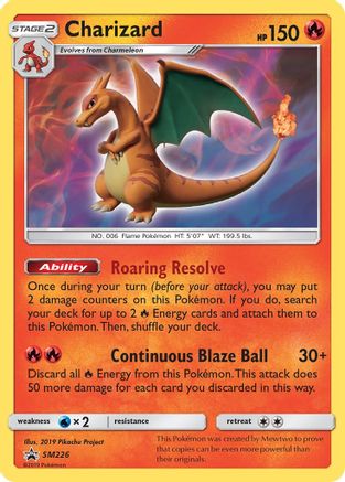 Image of Charizard (SM226) [Sun & Moon: Black Star Promos]