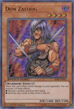 Image of Don Zaloog [SBTK-EN016] Ultra Rare