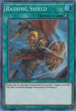 Image of Bashing Shield [SBTK-EN037] Super Rare