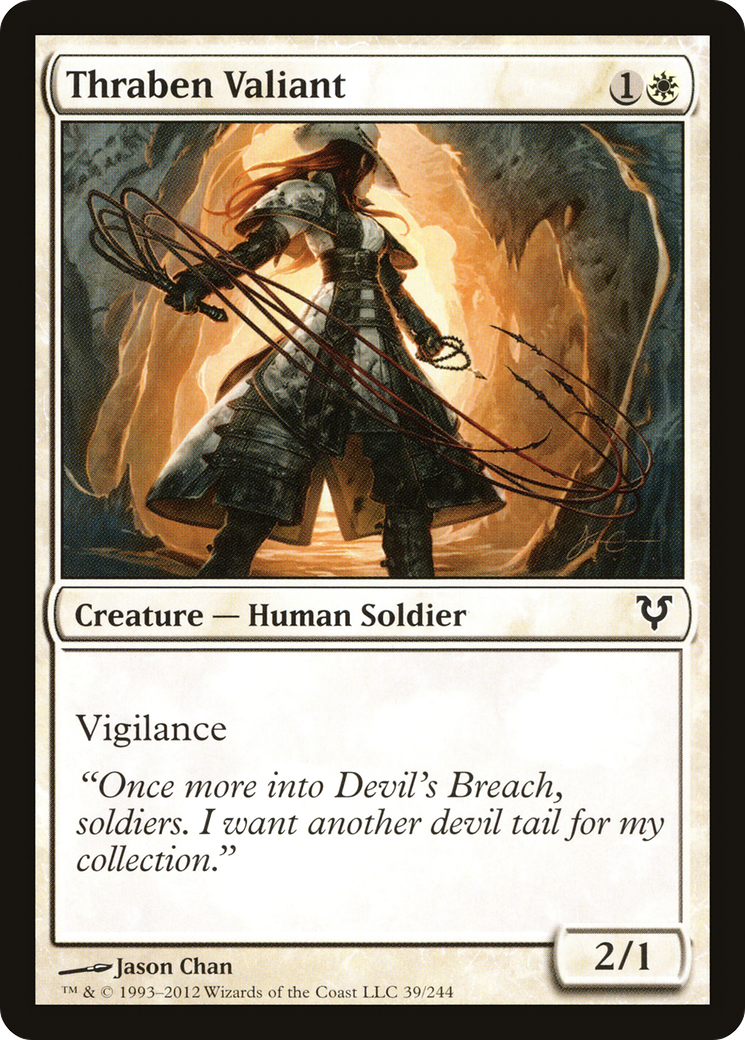 Image of Thraben Valiant [Avacyn Restored]