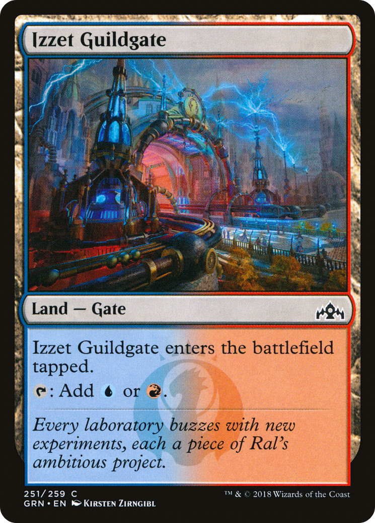 Image of Izzet Guildgate (251/259) [Guilds of Ravnica]