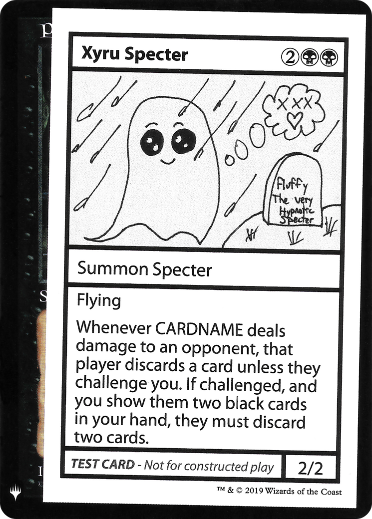Image of Xyru Specter [Mystery Booster Playtest Cards]
