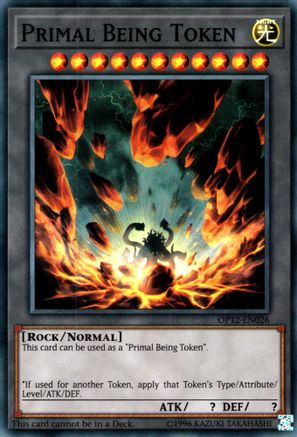 Image of Primal Being Token [OP12-EN026] Super Rare