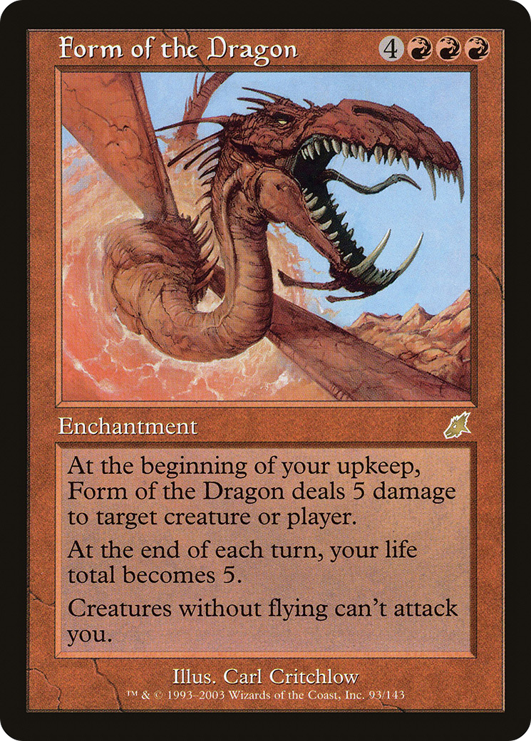 Image of Form of the Dragon [Scourge]