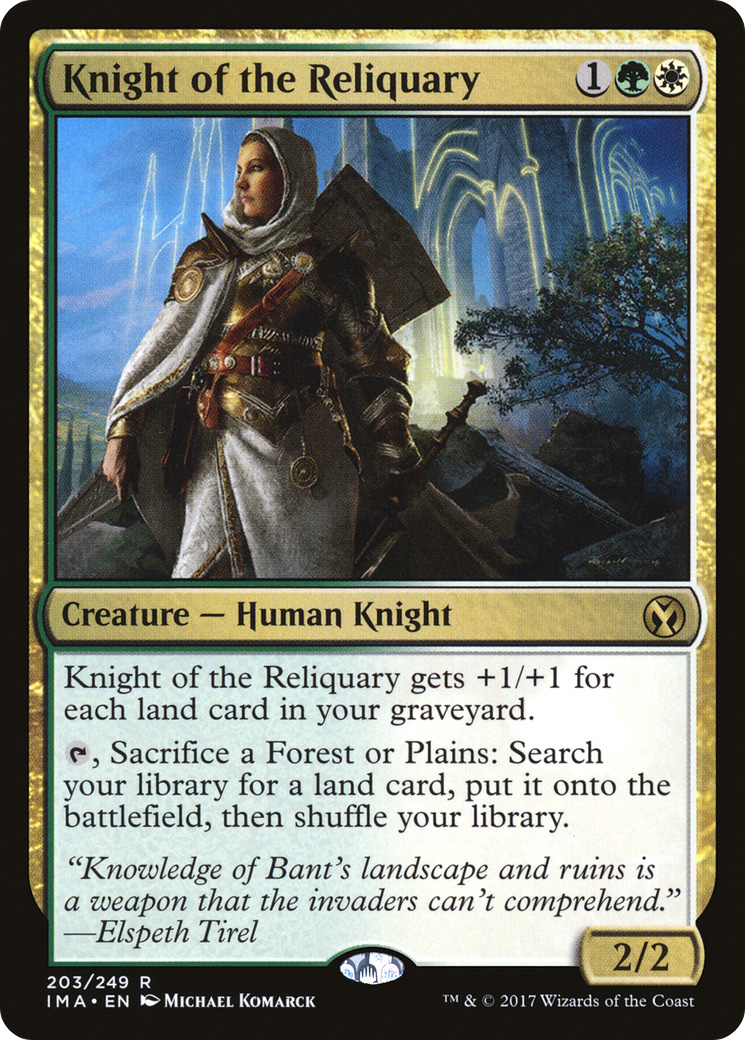 Image of Knight of the Reliquary [Iconic Masters]