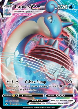 Image of Lapras VMAX (050/202) [Sword & Shield: Base Set]