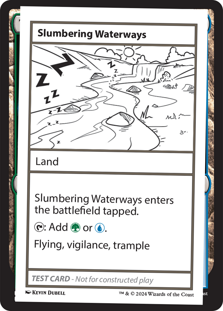 Image of Slumbering Waterways [Mystery Booster 2 Playtest Cards]