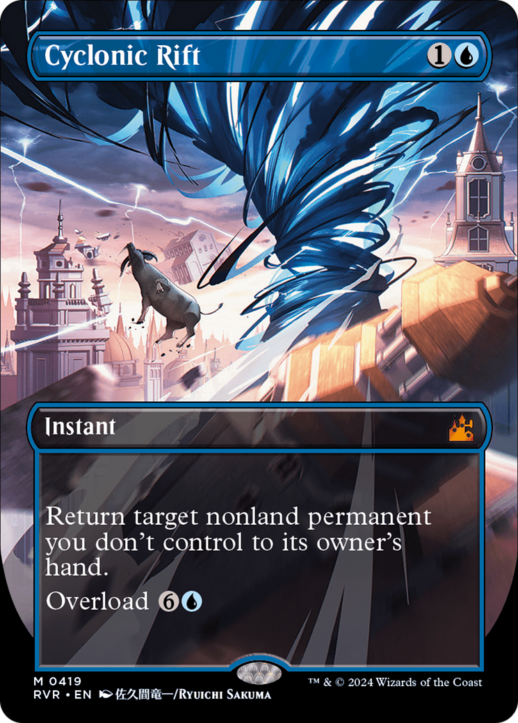 Image of Cyclonic Rift (Anime Borderless) [Ravnica Remastered]