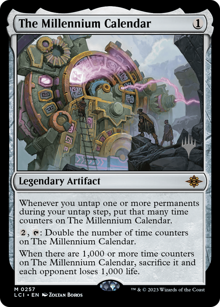 Image of The Millennium Calendar (Promo Pack) [The Lost Caverns of Ixalan Promos]