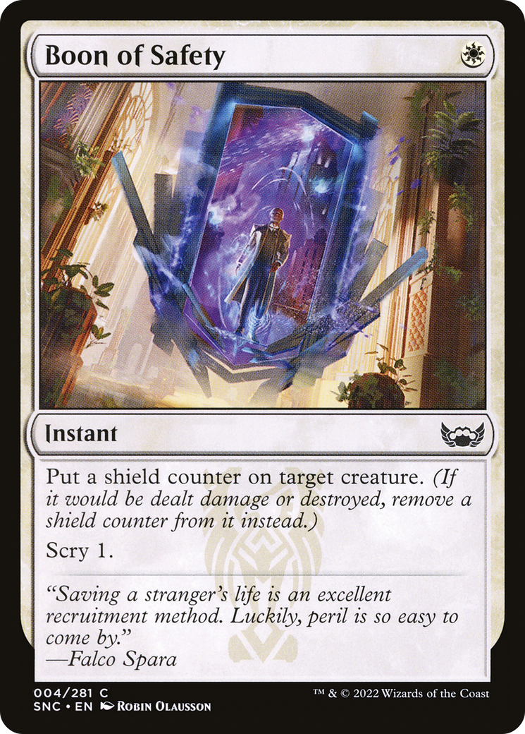 Image of Boon of Safety [Streets of New Capenna]