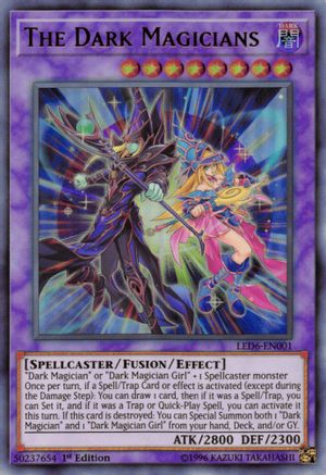 Image of The Dark Magicians [LED6-EN001] Ultra Rare