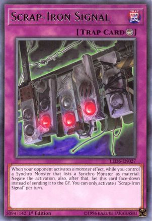 Image of Scrap-Iron Signal [LED6-EN027] Rare