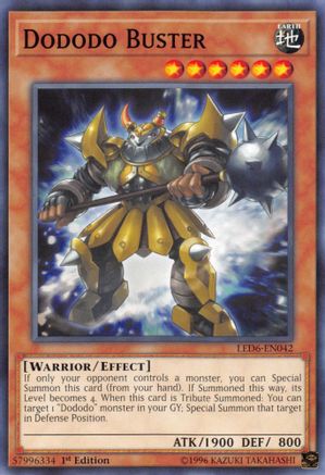 Image of Dododo Buster [LED6-EN042] Common