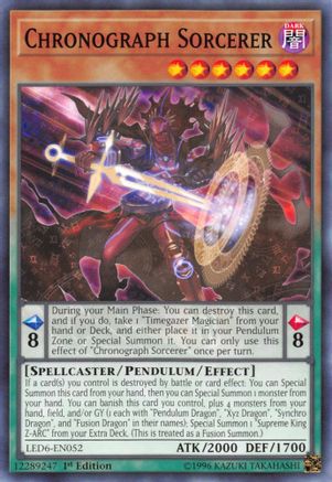 Image of Chronograph Sorcerer [LED6-EN052] Common