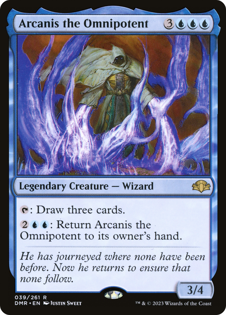 Image of Arcanis the Omnipotent [Dominaria Remastered]