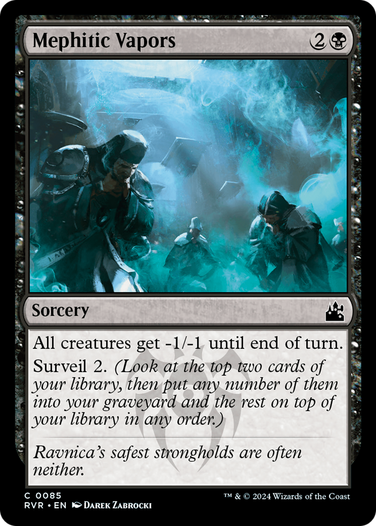 Image of Mephitic Vapors [Ravnica Remastered]