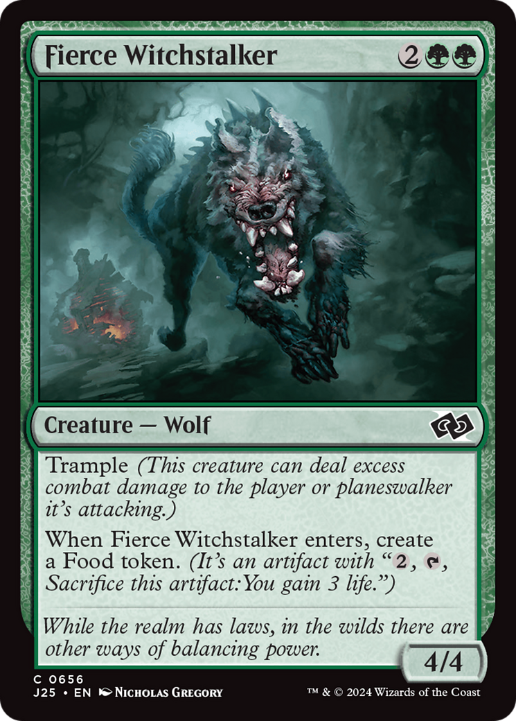 Image of Fierce Witchstalker [Foundations Jumpstart]