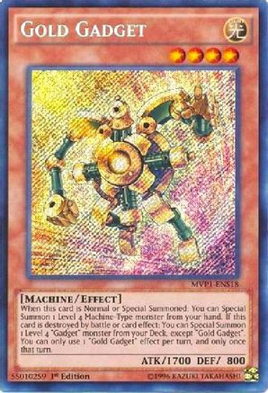 Image of Gold Gadget [MVP1-ENS18] Secret Rare