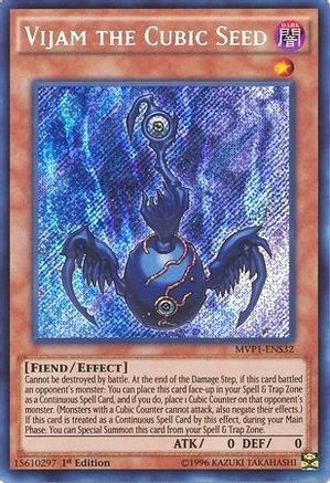 Image of Vijam the Cubic Seed [MVP1-ENS32] Secret Rare
