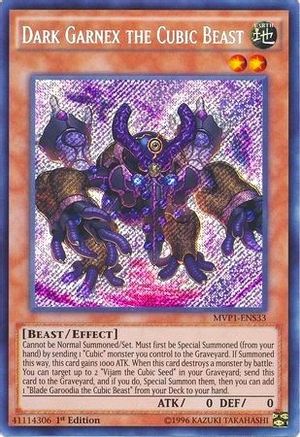 Image of Dark Garnex the Cubic Beast [MVP1-ENS33] Secret Rare