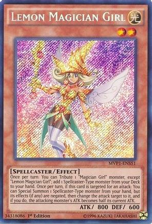 Image of Lemon Magician Girl [MVP1-ENS51] Secret Rare