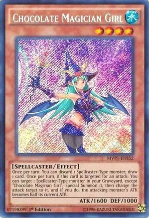 Image of Chocolate Magician Girl [MVP1-ENS52] Secret Rare