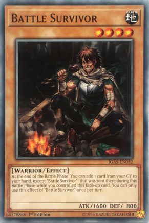 Image of Battle Survivor [IGAS-EN032] Common