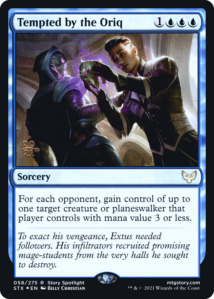 Image of Tempted by the Oriq [Strixhaven: School of Mages Prerelease Promos]