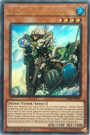Image of Whitebeard, the Plunder Patroll Helm [IGAS-EN085] Ultra Rare