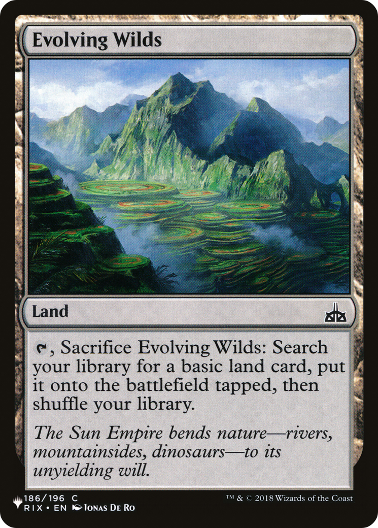 Image of Evolving Wilds [Secret Lair: From Cute to Brute]
