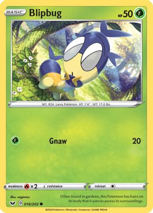 Image of Blipbug (016/202) [Sword & Shield: Base Set]