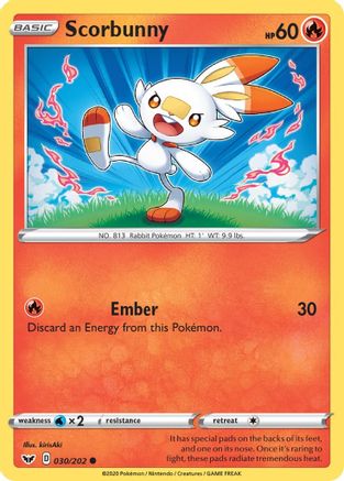Image of Scorbunny (030/202) [Sword & Shield: Base Set]