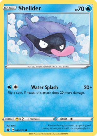Image of Shellder (040/202) [Sword & Shield: Base Set]