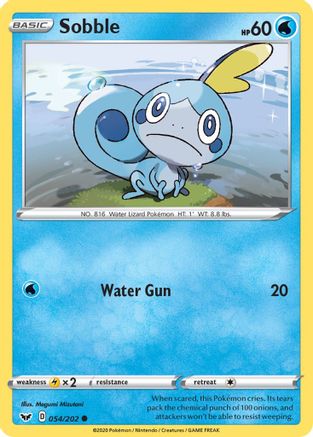 Image of Sobble (054/202) [Sword & Shield: Base Set]