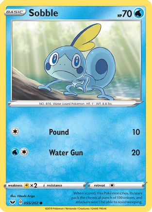 Image of Sobble (055/202) [Sword & Shield: Base Set]