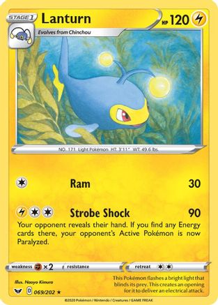 Image of Lanturn (069/202) [Sword & Shield: Base Set]