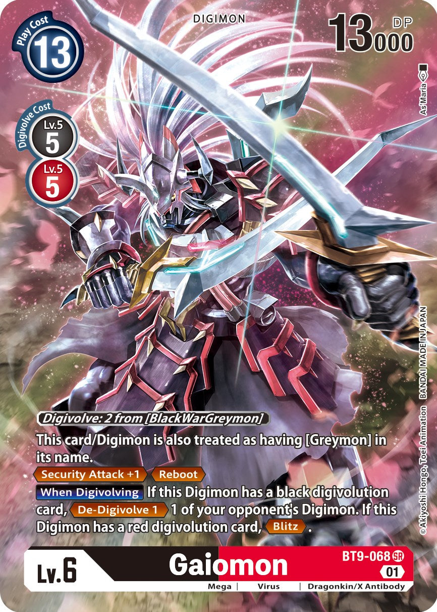 Image of Gaiomon [BT9-068] (Alternate Art) [X Record]