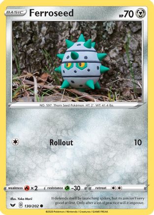 Image of Ferroseed (130/202) [Sword & Shield: Base Set]
