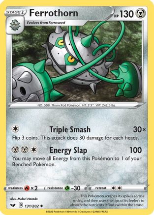 Image of Ferrothorn (131/202) [Sword & Shield: Base Set]