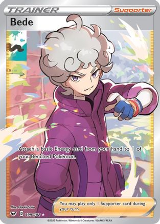 Image of Bede (199/202) [Sword & Shield: Base Set]