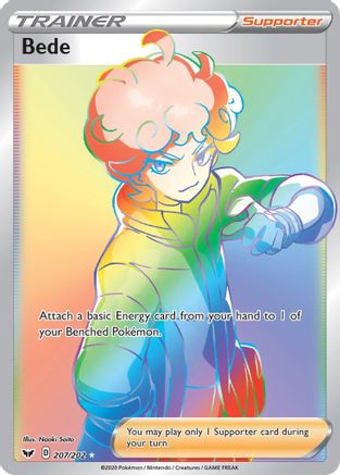 Image of Bede (207/202) [Sword & Shield: Base Set]