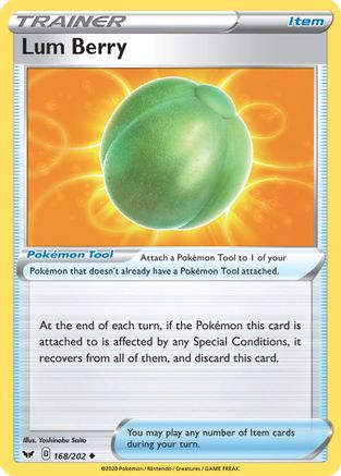 Image of Lum Berry (168/202) [Sword & Shield: Base Set]