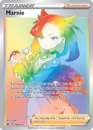 Image of Marnie (208/202) [Sword & Shield: Base Set]