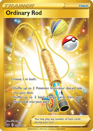 Image of Ordinary Rod (215/202) [Sword & Shield: Base Set]