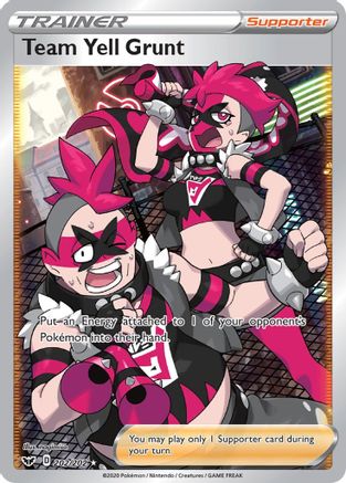Image of Team Yell Grunt (202/202) [Sword & Shield: Base Set]
