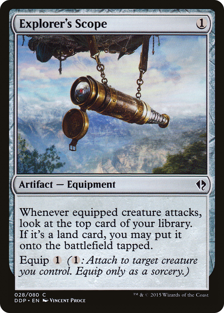 Image of Explorer's Scope [Duel Decks: Zendikar vs. Eldrazi]