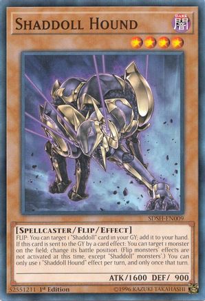 Image of Shaddoll Hound [SDSH-EN009] Common